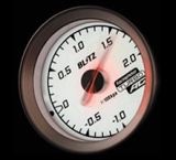 Blitz AC - Прибор измерения Температуры выхлопных газов, 60mm, Белый.